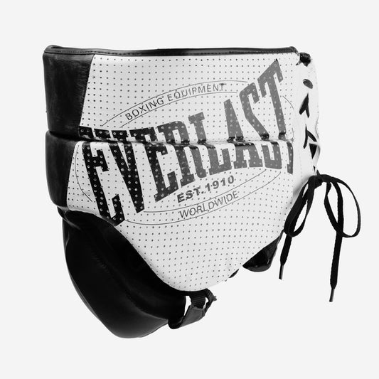 1910 Laced Groin Protector - black/white view 2