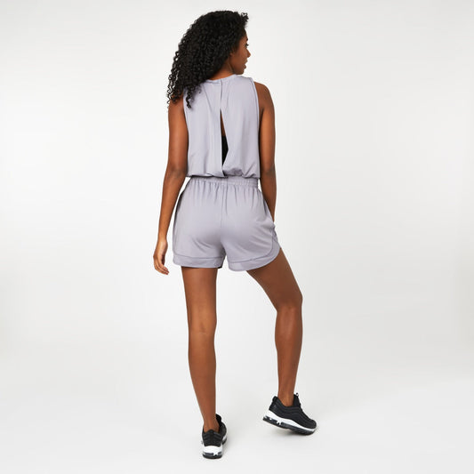 Women's High Neck Playsuit - Everlast view 2