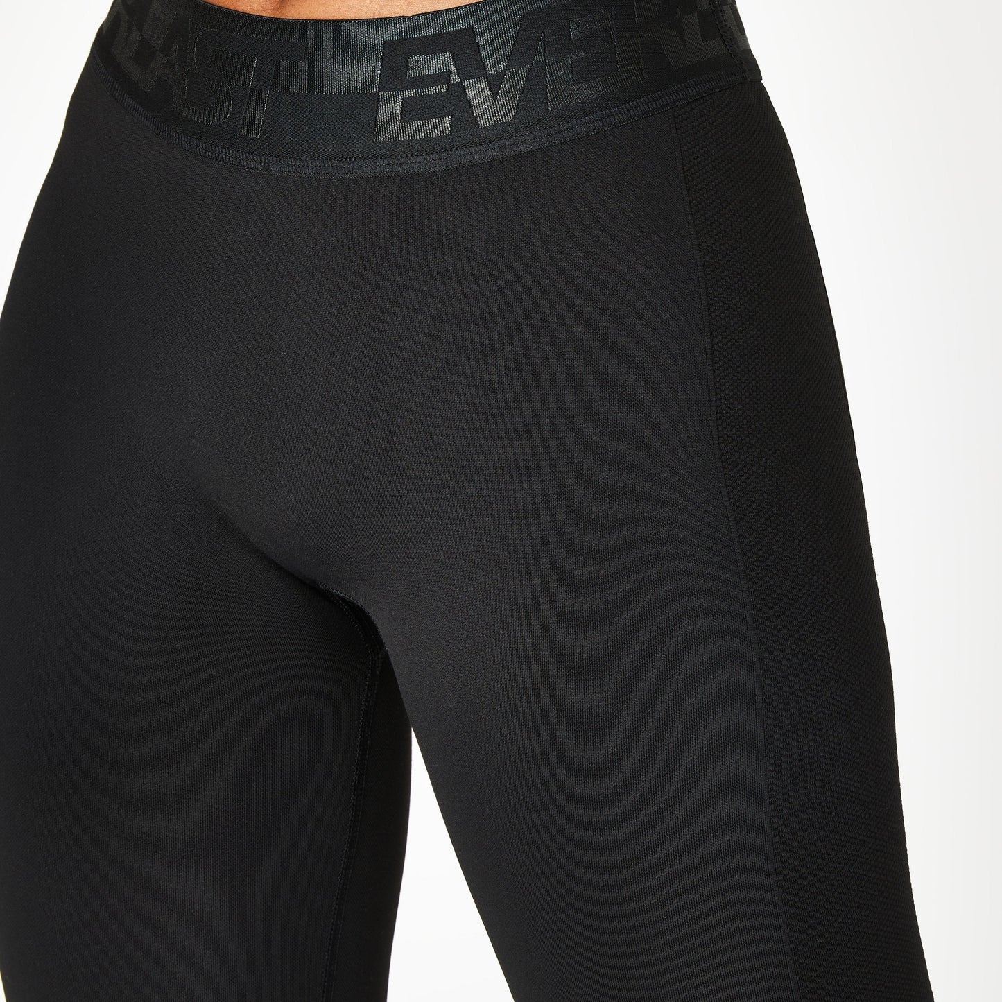 Black Women's Seamless Taped Leggings - Everlast