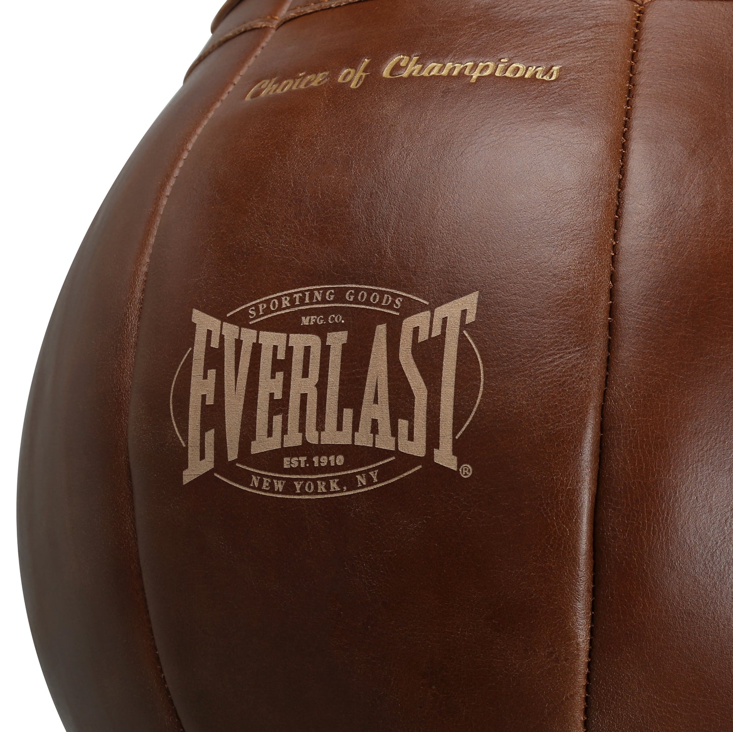 1910 Pro Leather 3 in 1 Punching Bag Brown
