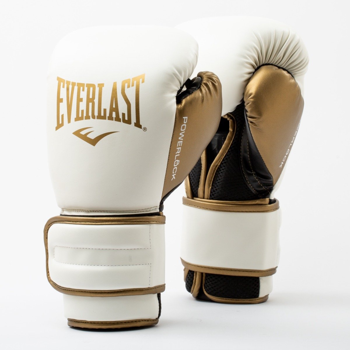 Powerlock 2R Training Gloves - Everlast-  white/gold