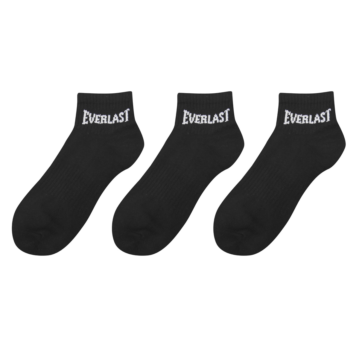Women's Quarter Socks 3 Pack - Black