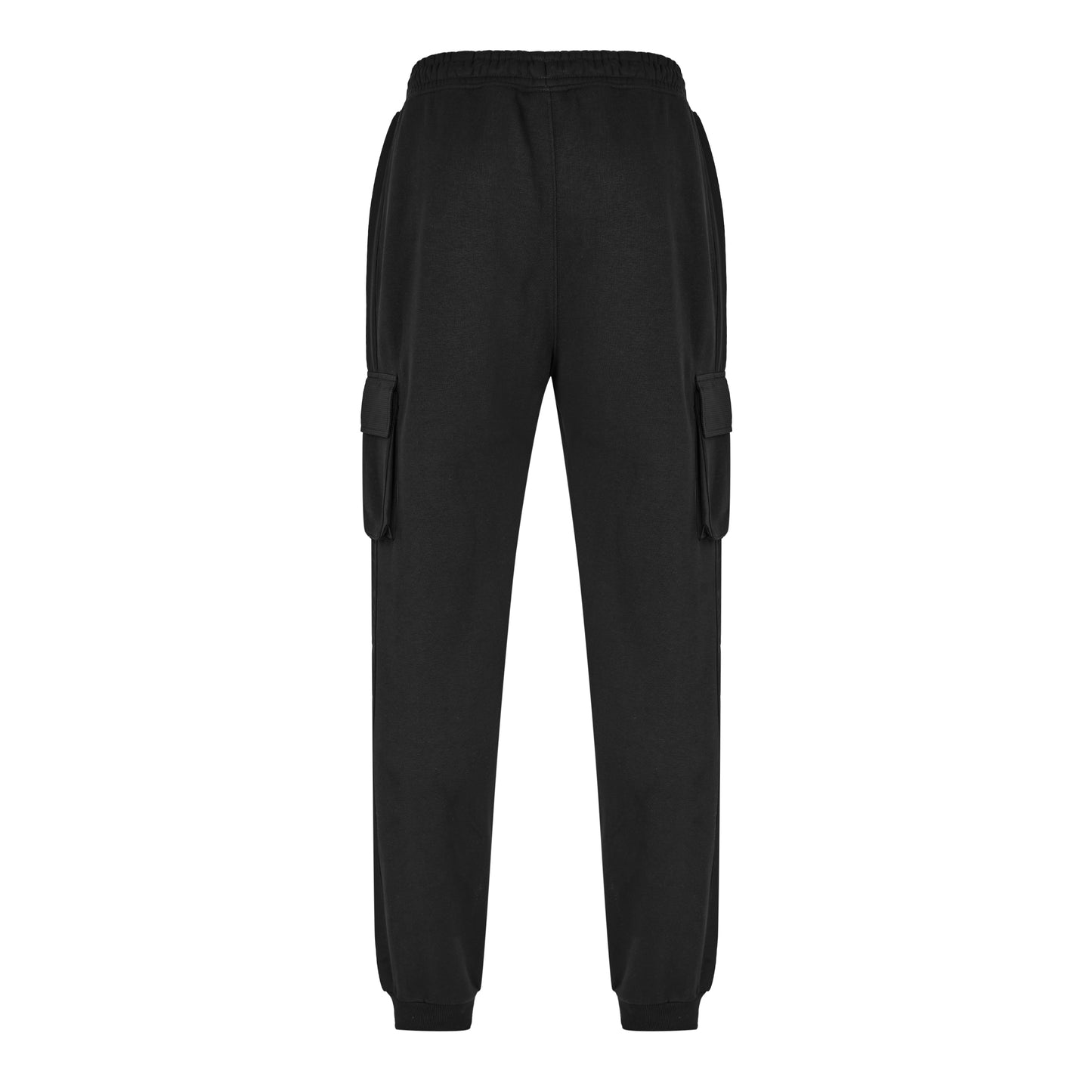 Mens Contrast Utility Pants Black