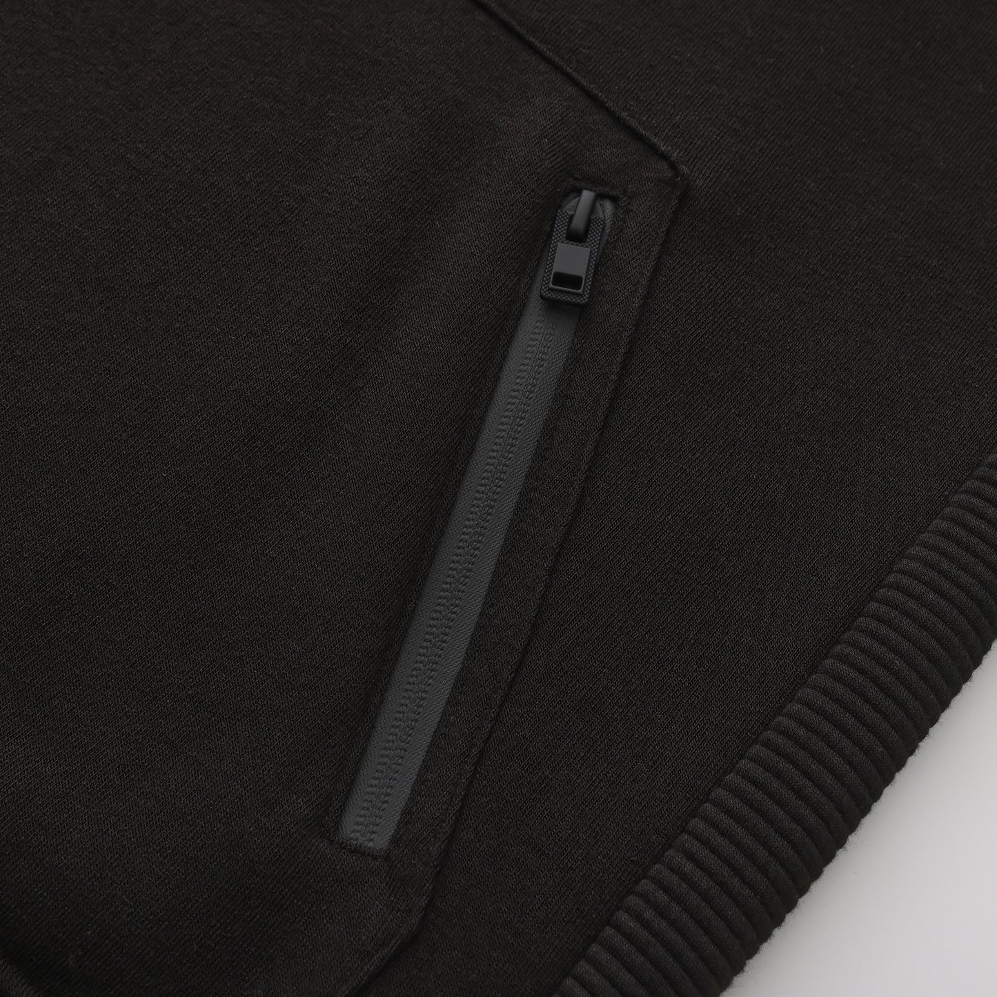 Men's Premium Overhead Hoodie - Black