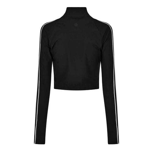 Stretch Woven Track Top Womens view 2
