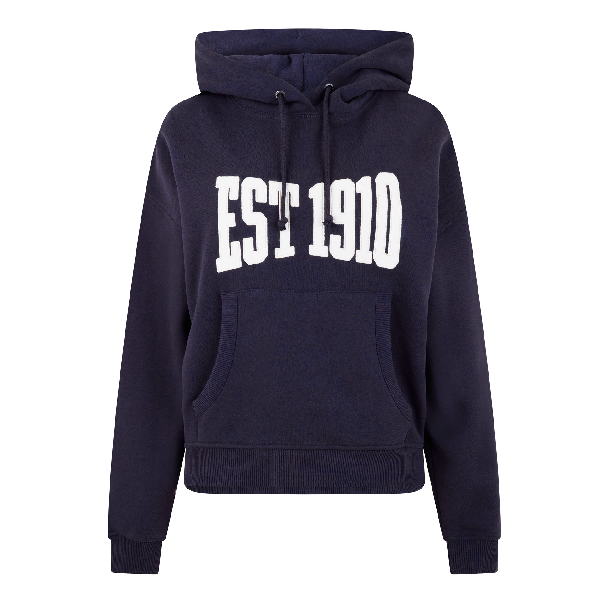 Womens Navy EST 1910 Hoodie