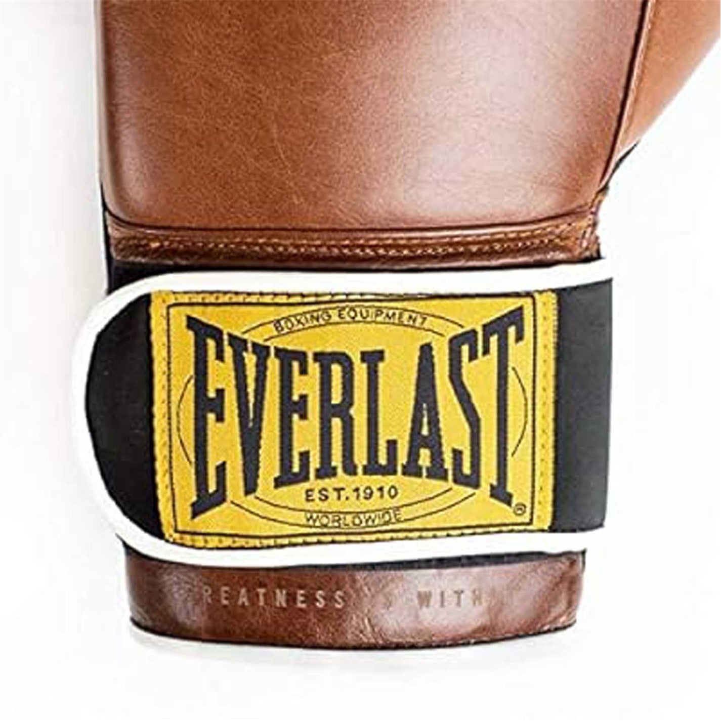 1910 Brown Training Gloves Hook and Loop