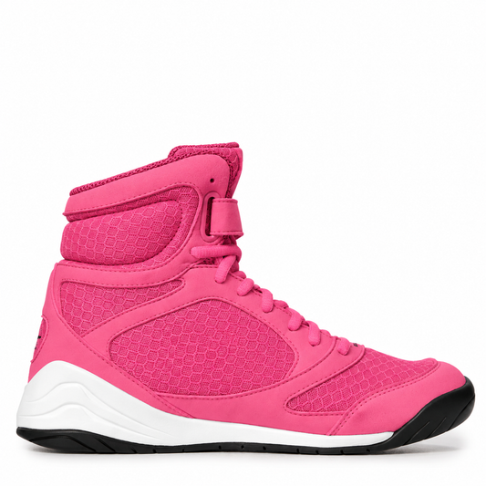 Elite Pro Boxing Shoes Pink view 2