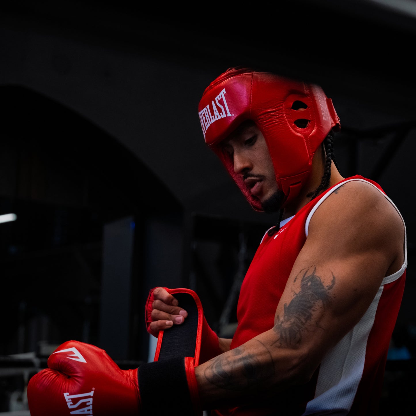 Blue Amateur Comp Boxing Gloves