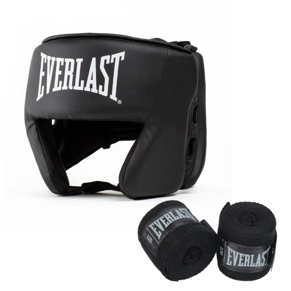Protective Headgear, Handwrap and Mouthguard Bundle