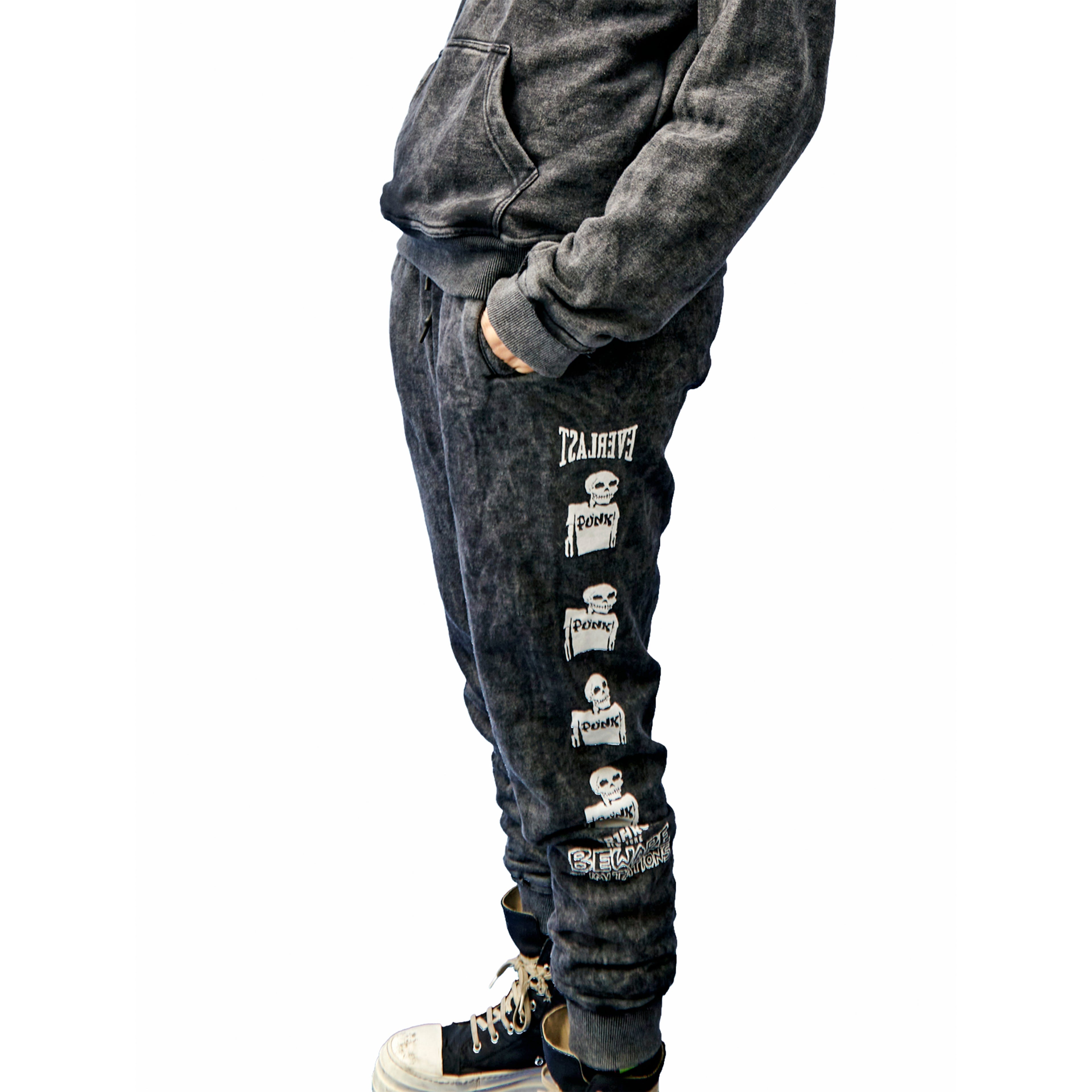 Overthrow X Everlast X Punk Bones Sweatpants | Everlast