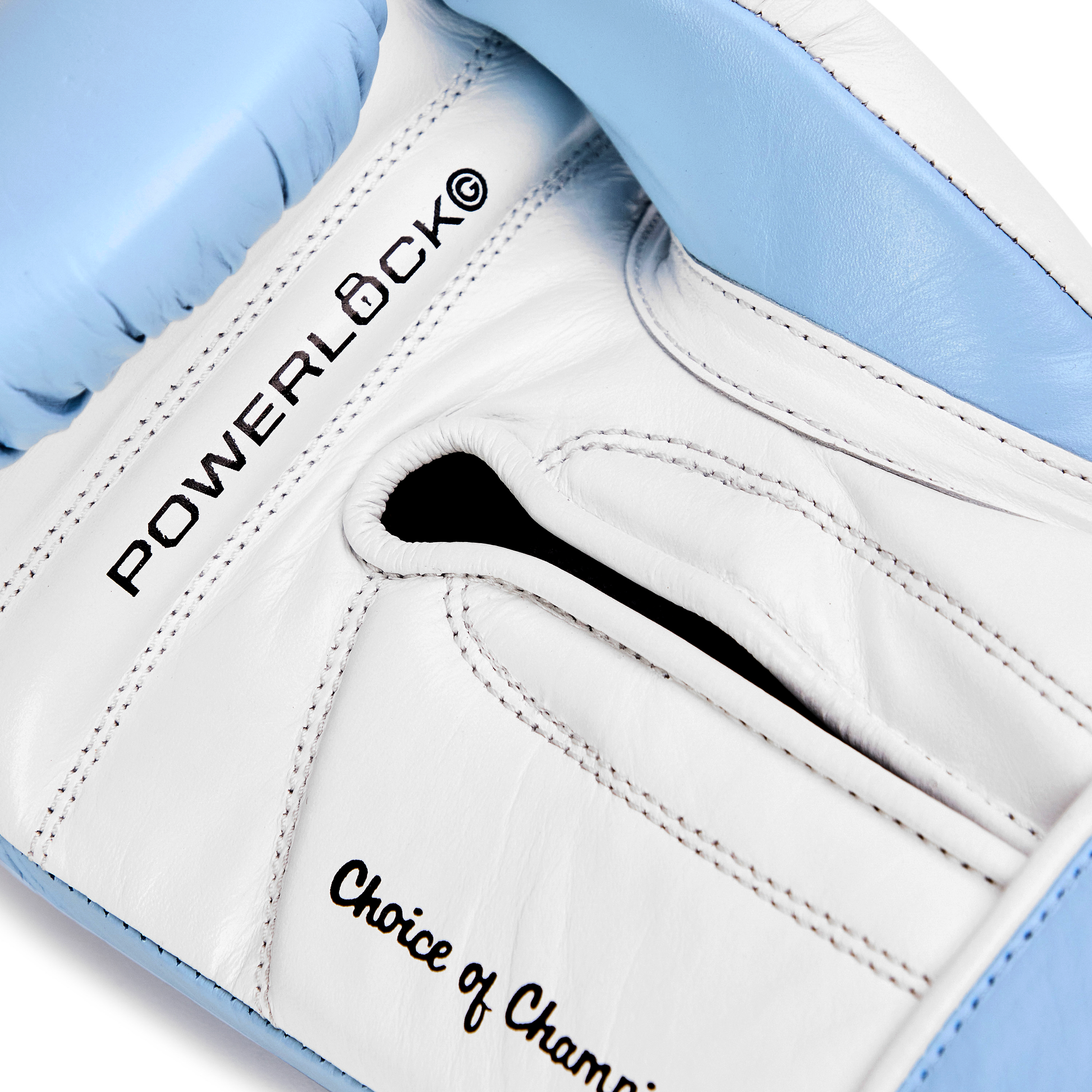 Powerlock OG Pro Training Glove Hook & Loop Blue/White