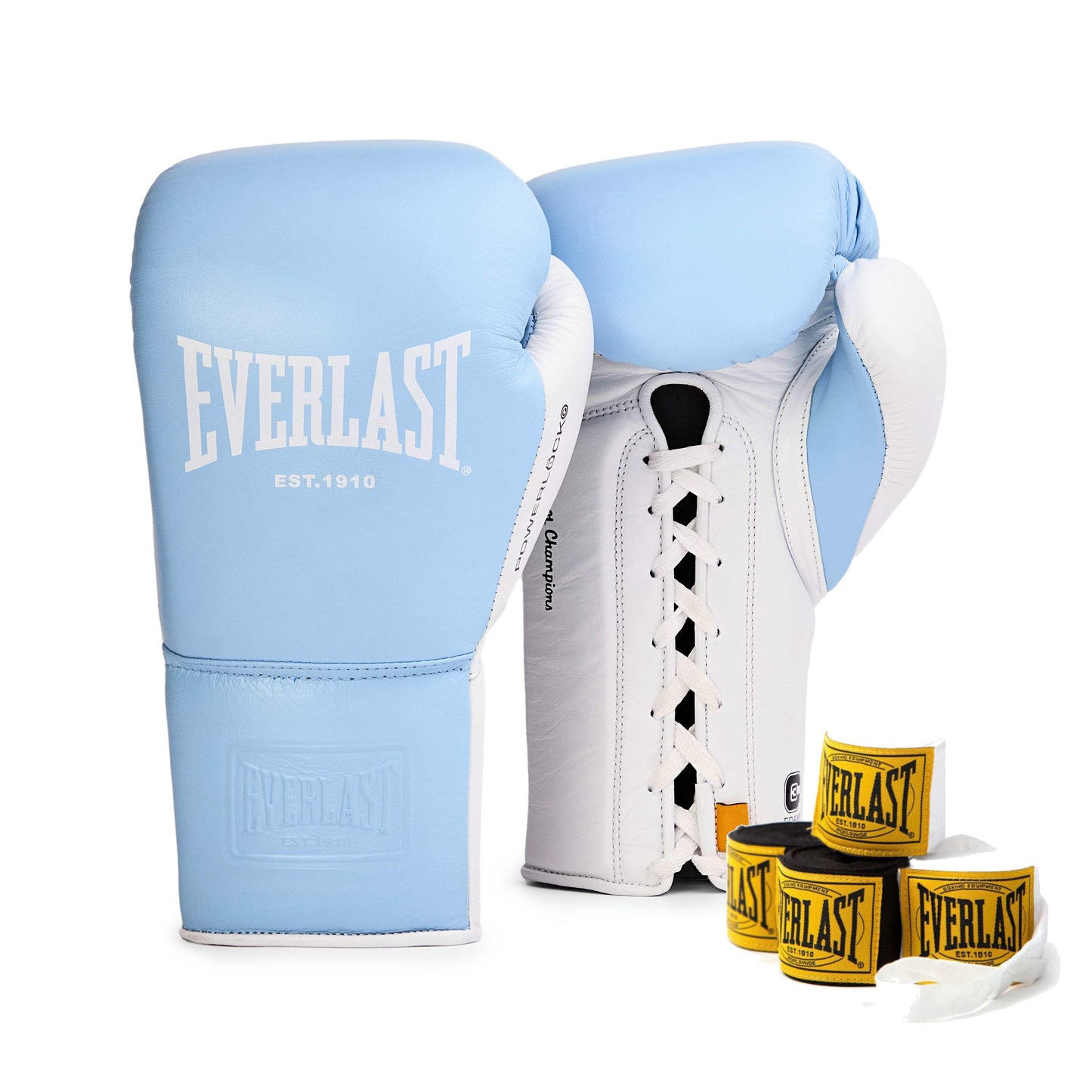 Powerlock OG Pro Training Glove Lace Up Blue/White