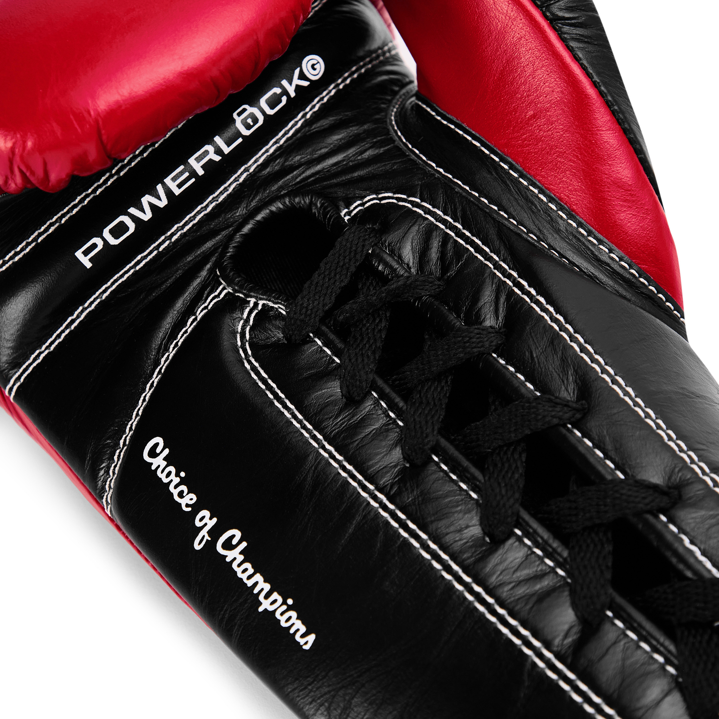 Powerlock OG Pro Training Glove Lace Up Red/Black