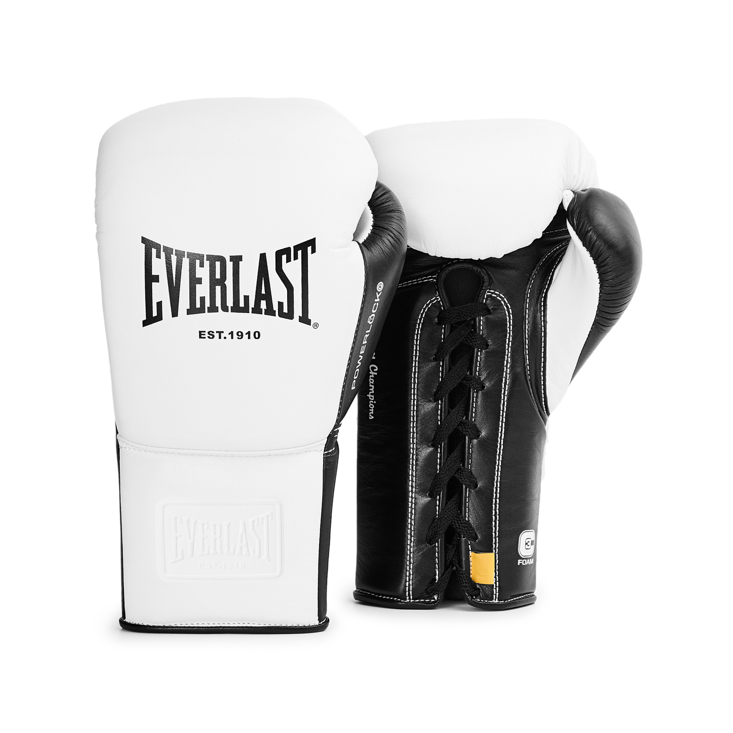 Powerlock OG Pro Training Glove Lace Up White/Black