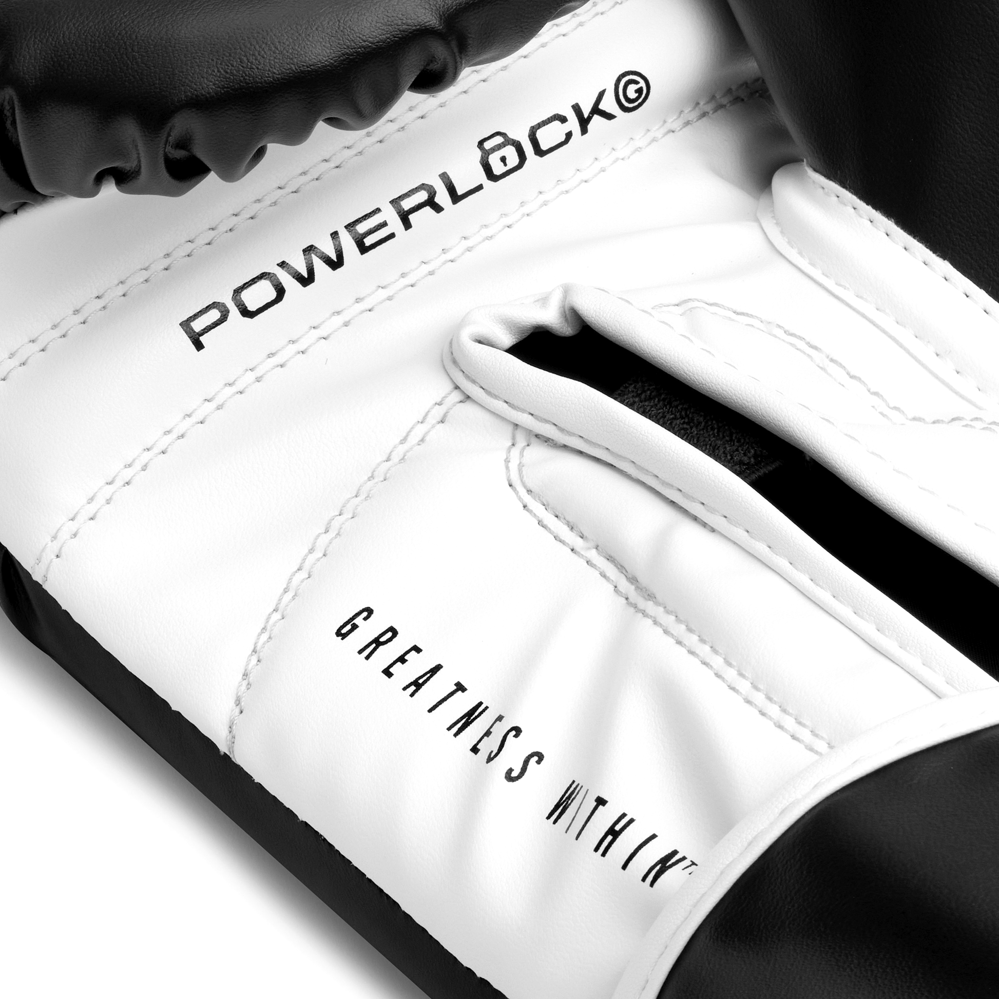 Powerlock OG Boxing Glove Hook & Loop Black/White