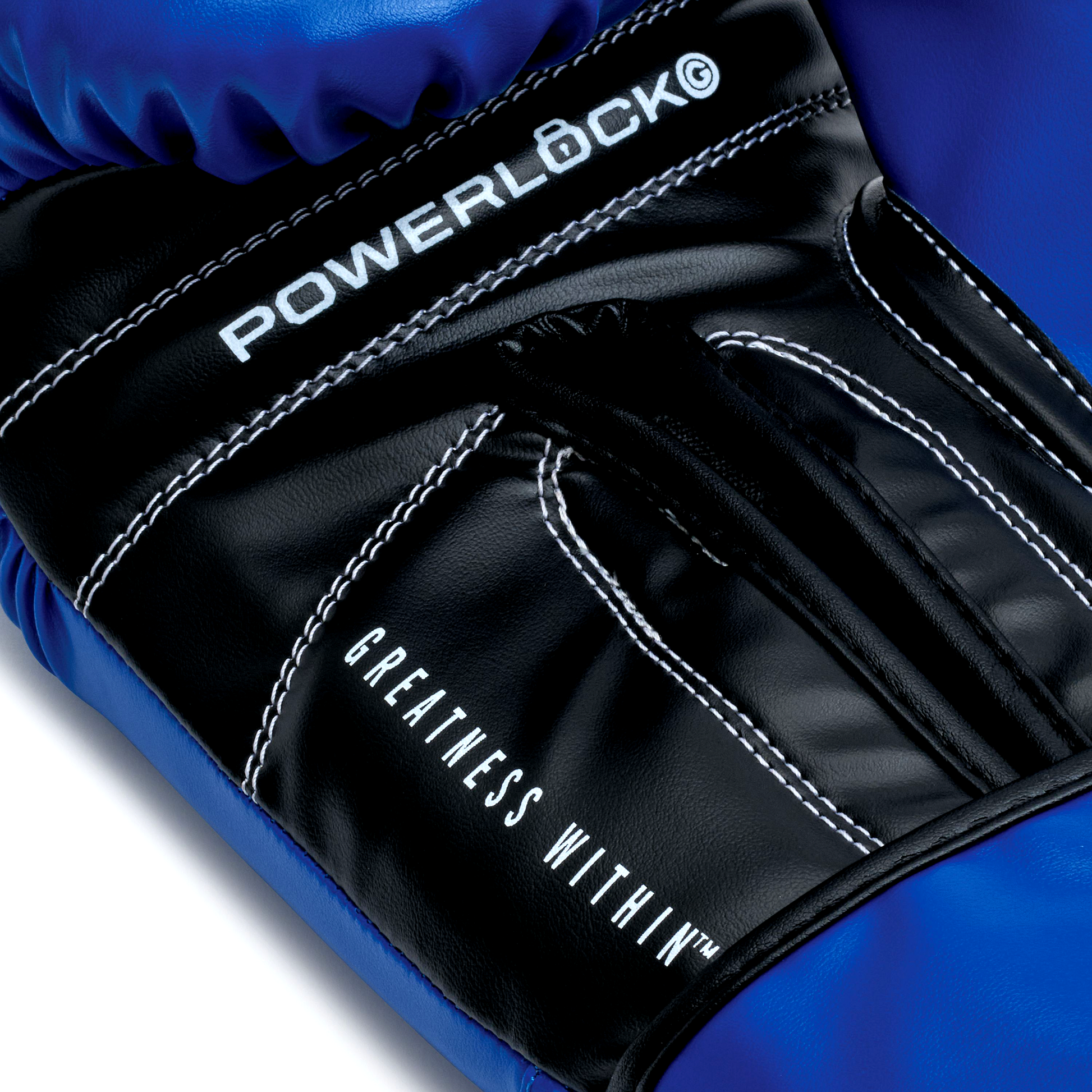 Powerlock OG Boxing Glove Hook & Loop Blue/Black