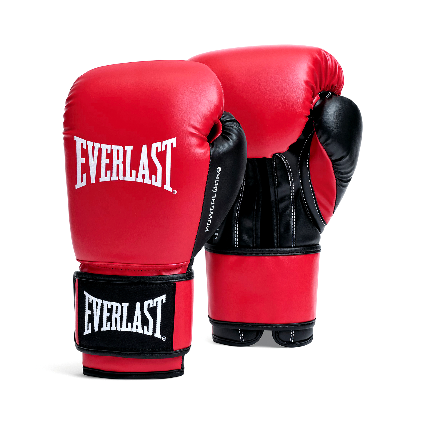 Powerlock OG Boxing Glove Hook & Loop Red