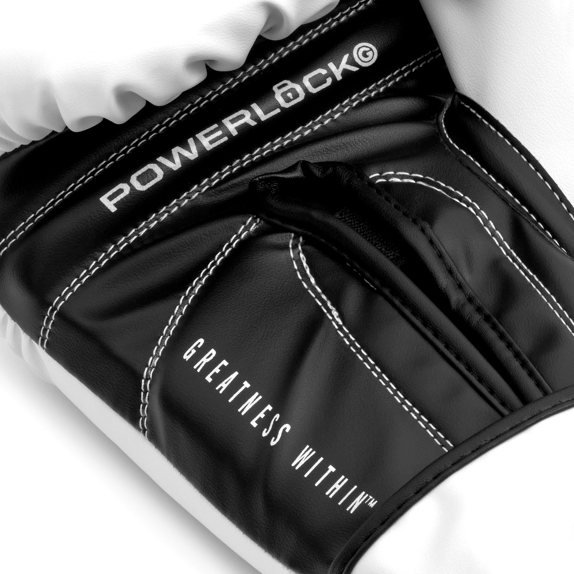 Powerlock OG Boxing Glove Hook & Loop White/Black