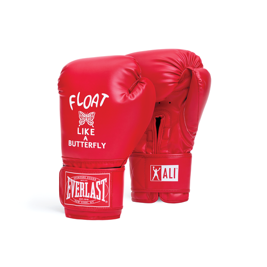 Butterfly Bee Ali Training Boxing Gloves Red view 2