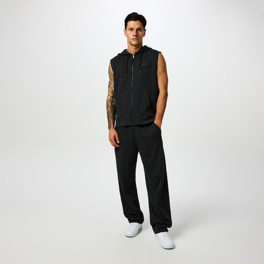 Men's Box Sweatpants- Charcoal view 2