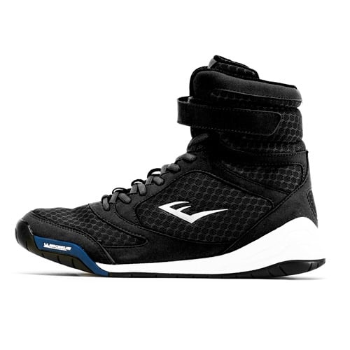 Black - Pro Elite High Top Shoe - Everlast
