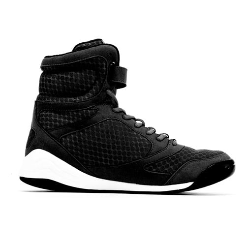 Black - Pro Elite High Top Shoe - Everlast
