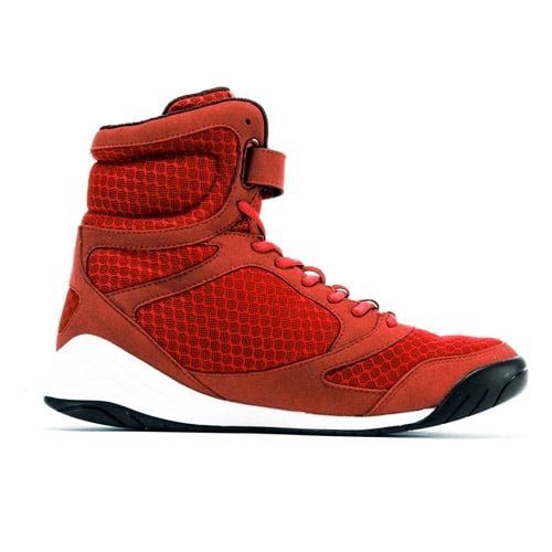 Red - Pro Elite High Top Shoe - Everlast