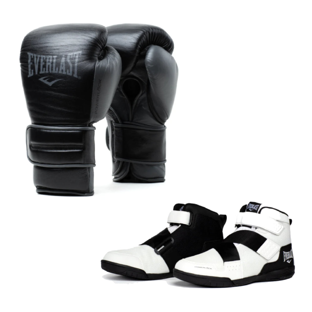 White Powerlock Shoe / Glove and Shoe Bundle