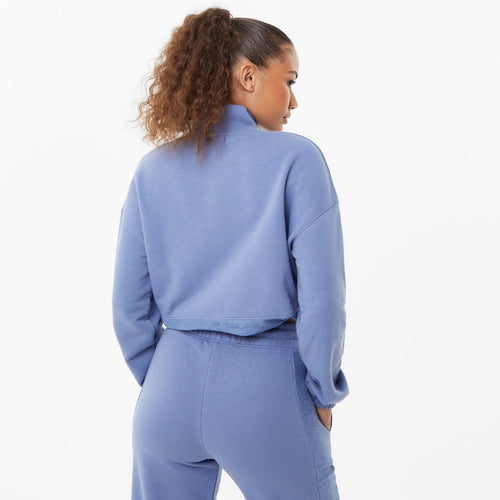 Women's Boxing Academy Zip Up Sweater - Everlast - Dusky Blue