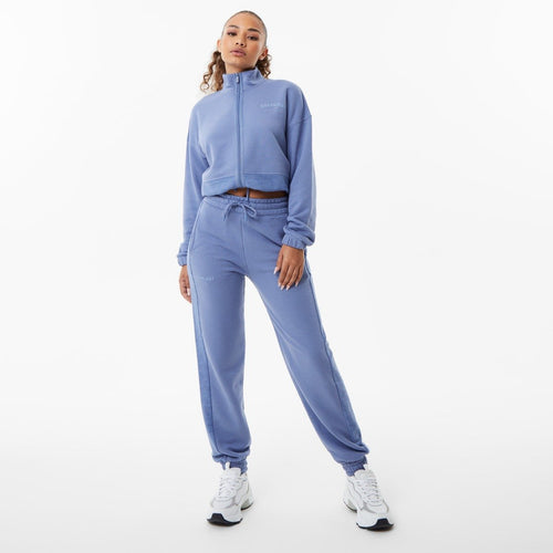 Women's Boxing Academy Zip Up Sweater - Everlast - Dusky Blue