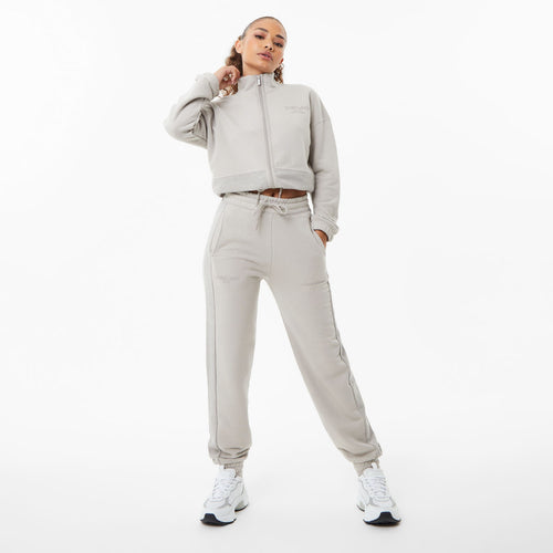 Women's Boxing Academy Zip Up Sweater - Everlast - Opal Grey