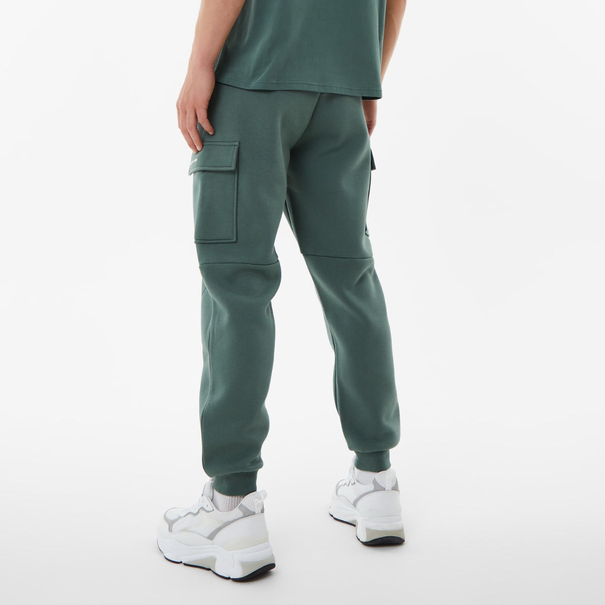 Men's Cargo Track Pants - Everlast - Dark Forest