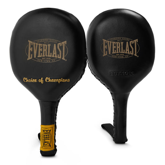 1910 Pro Leather Striking Paddles Black view 1