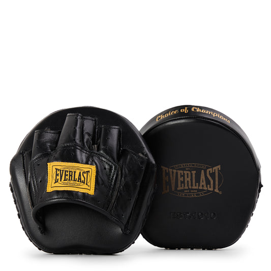 1910 Pro Leather Mini Focus Mitts Black view 1