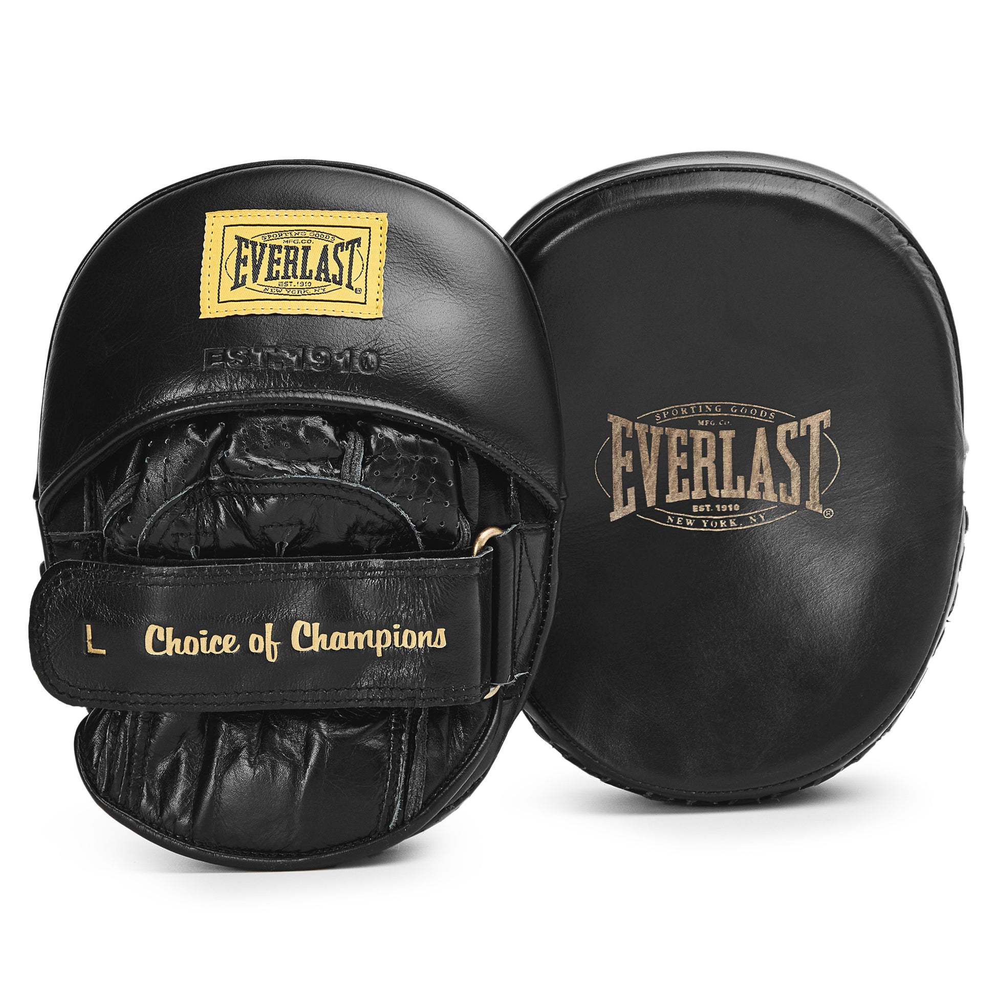 1910 Pro Curved Focus Mitts Black