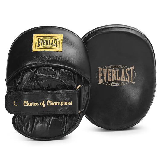 1910 Pro Curved Focus Mitts Black view 1