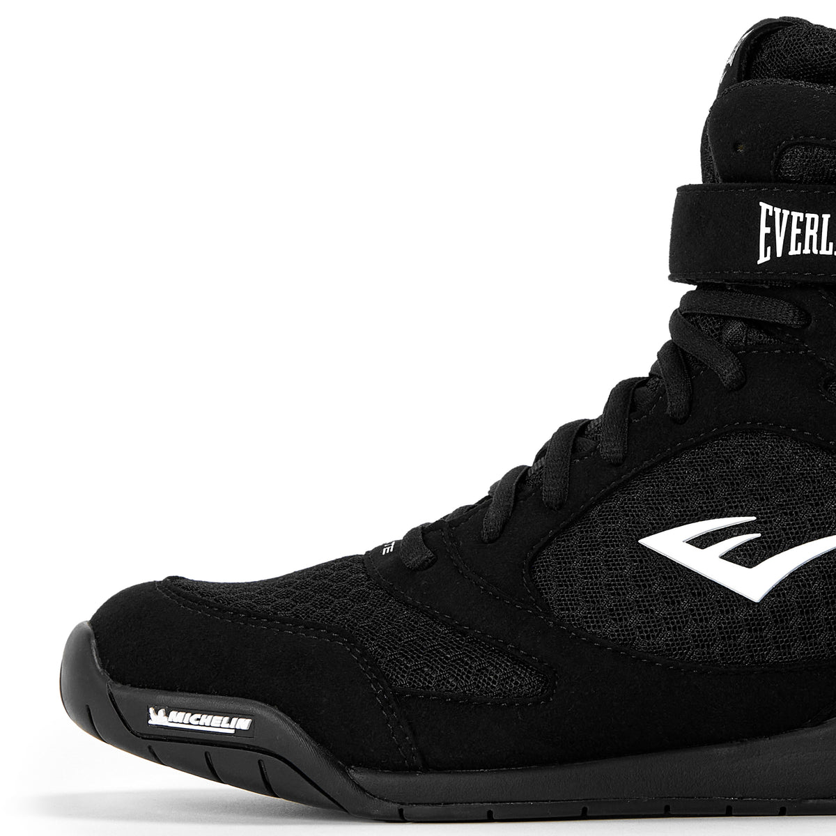 Elite Pro Boxing Shoes Black/White