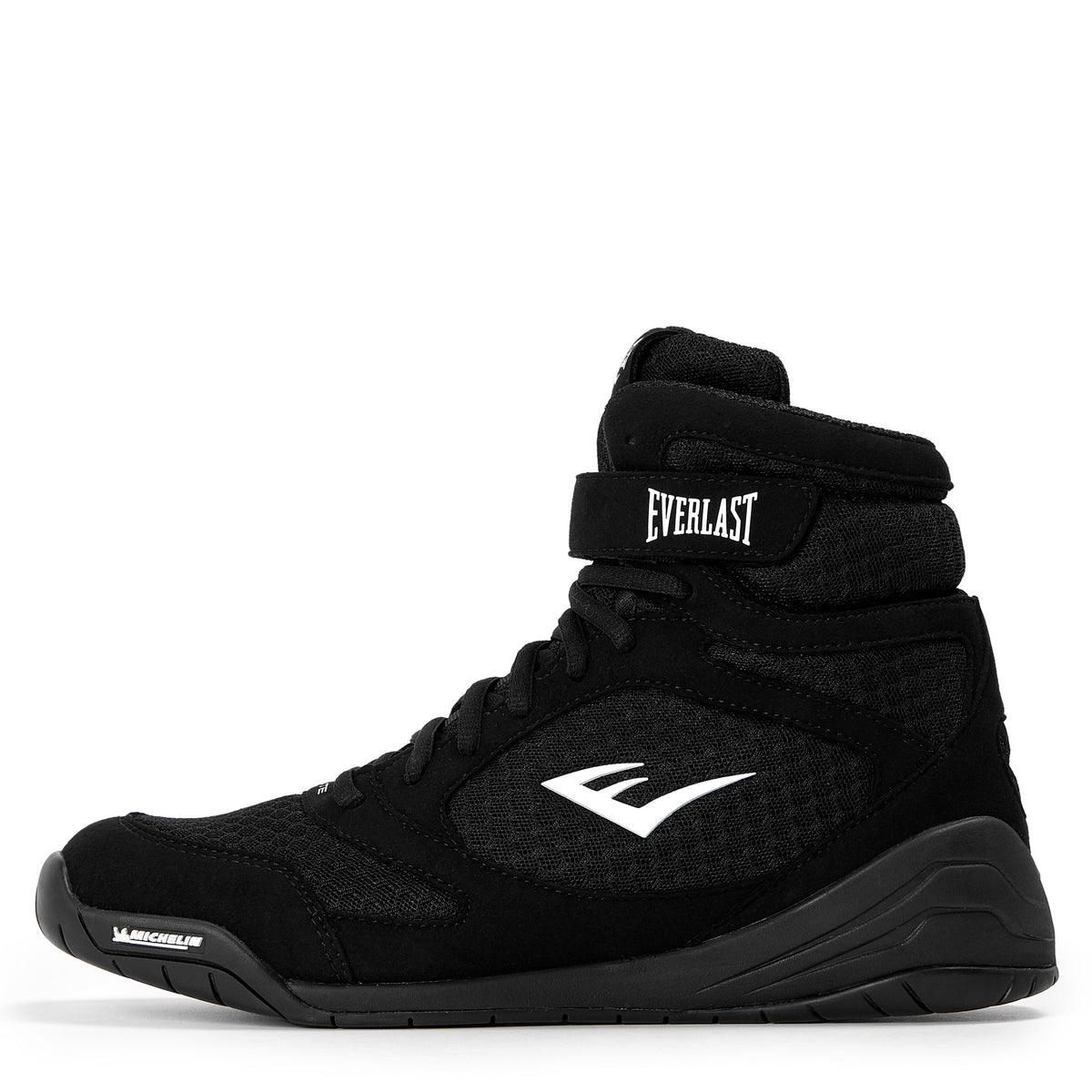 Elite Pro Boxing Shoes Black/White