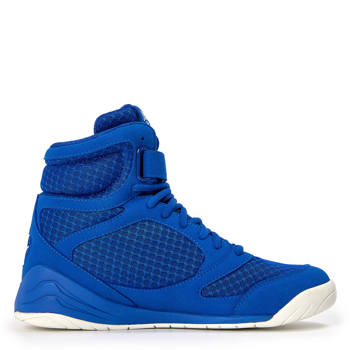 Elite Pro Boxing Shoes Blue/White