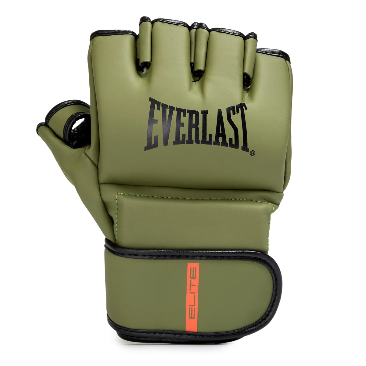 Elite MMA Training Gloves Olive/Black