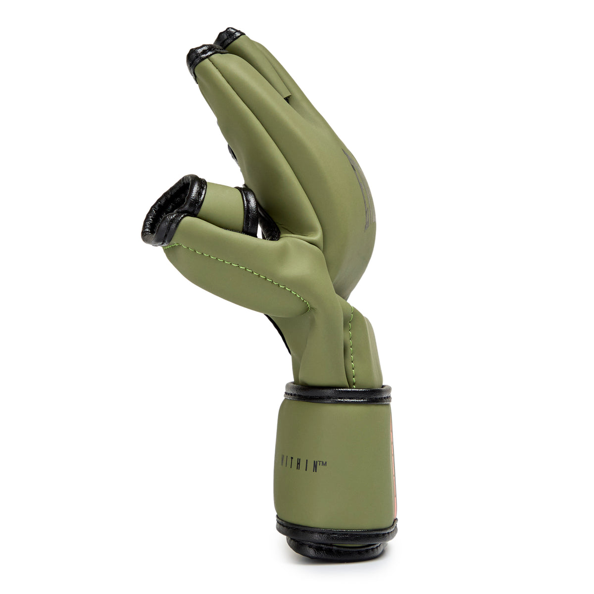 Elite MMA Training Gloves Olive/Black