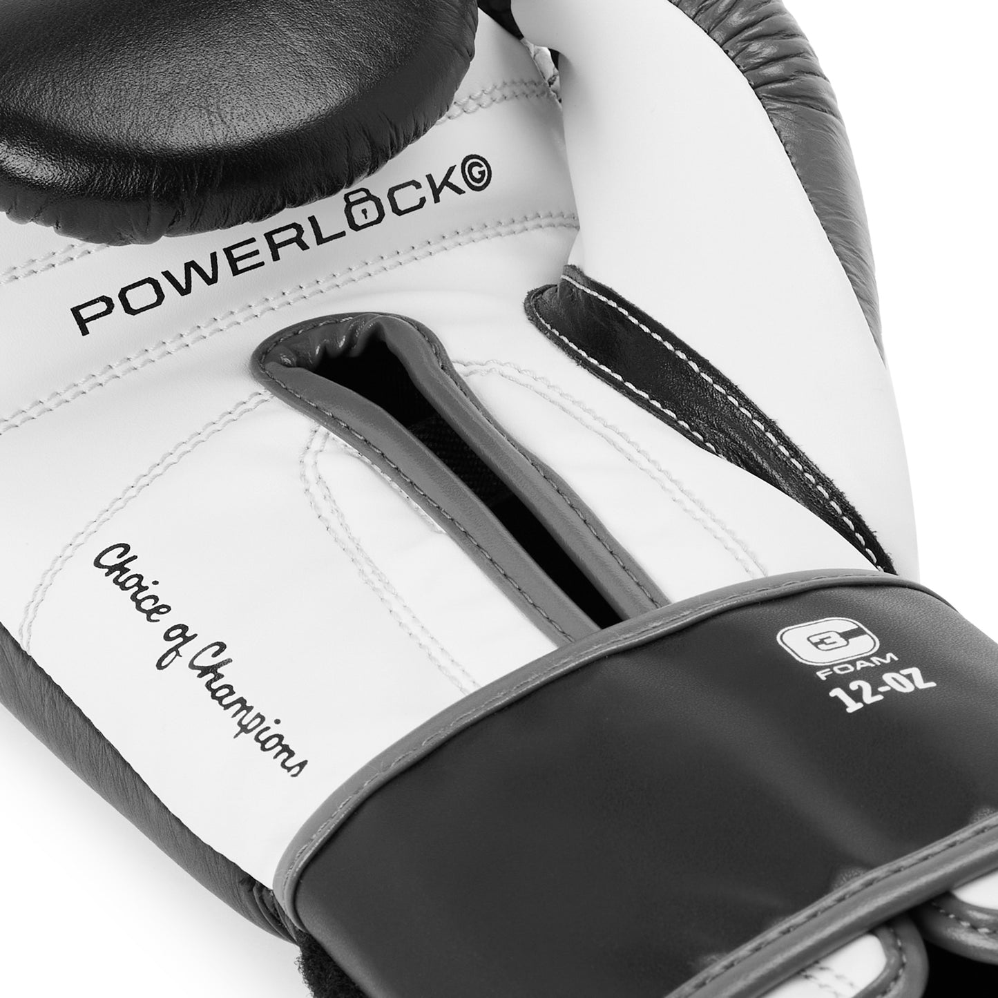 Powerlock OG Advanced Boxing Glove Hook & Loop Black