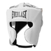 Elite Pro Leather Headgear with Cheek White