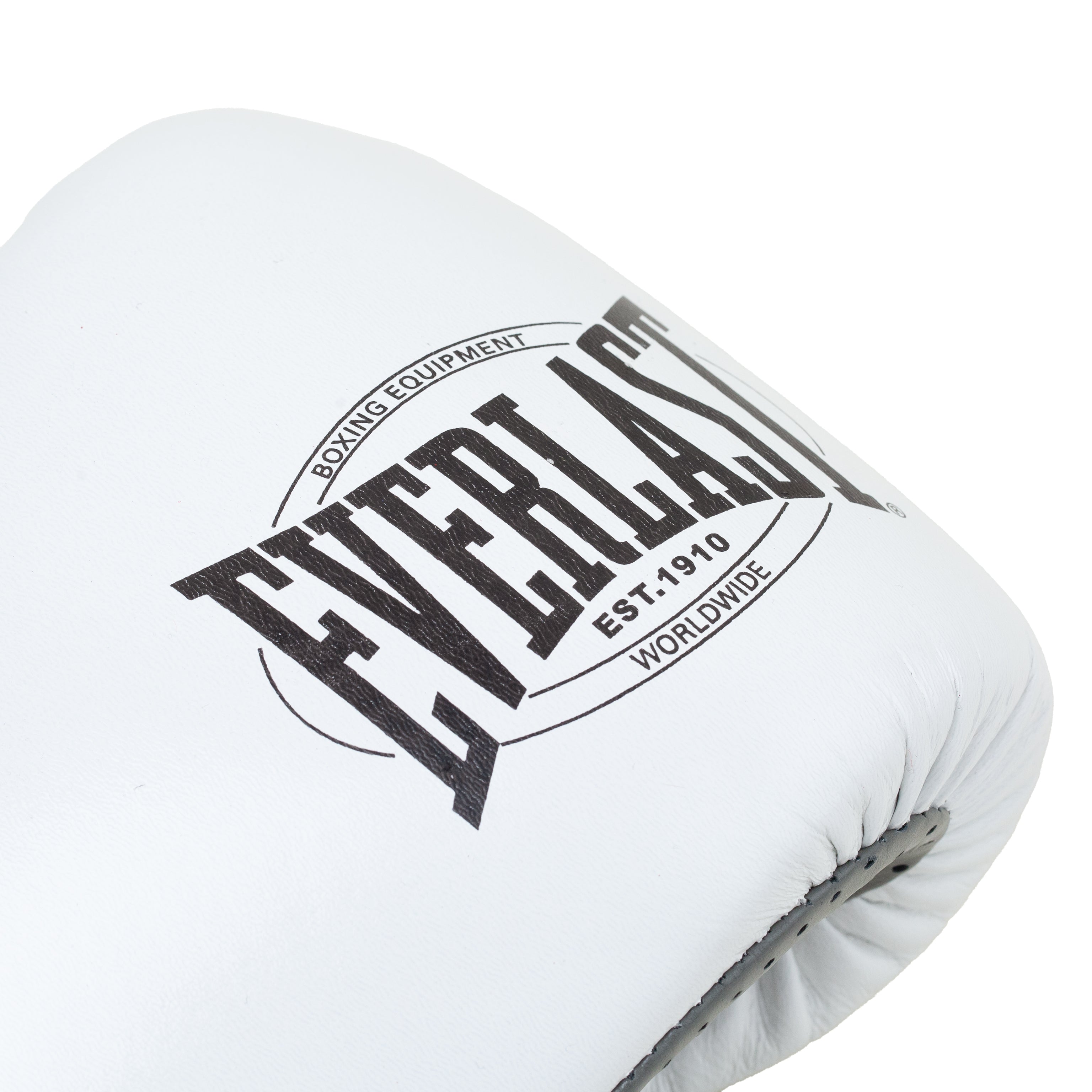 【新品】Everlast 1910クラシックファイトグローブ　ホワイト/グレー Everlast 1910クラシックファイトグローブ ホワイト/グレー