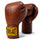 Brown 1910 Pro Hook and Loop Boxing Gloves