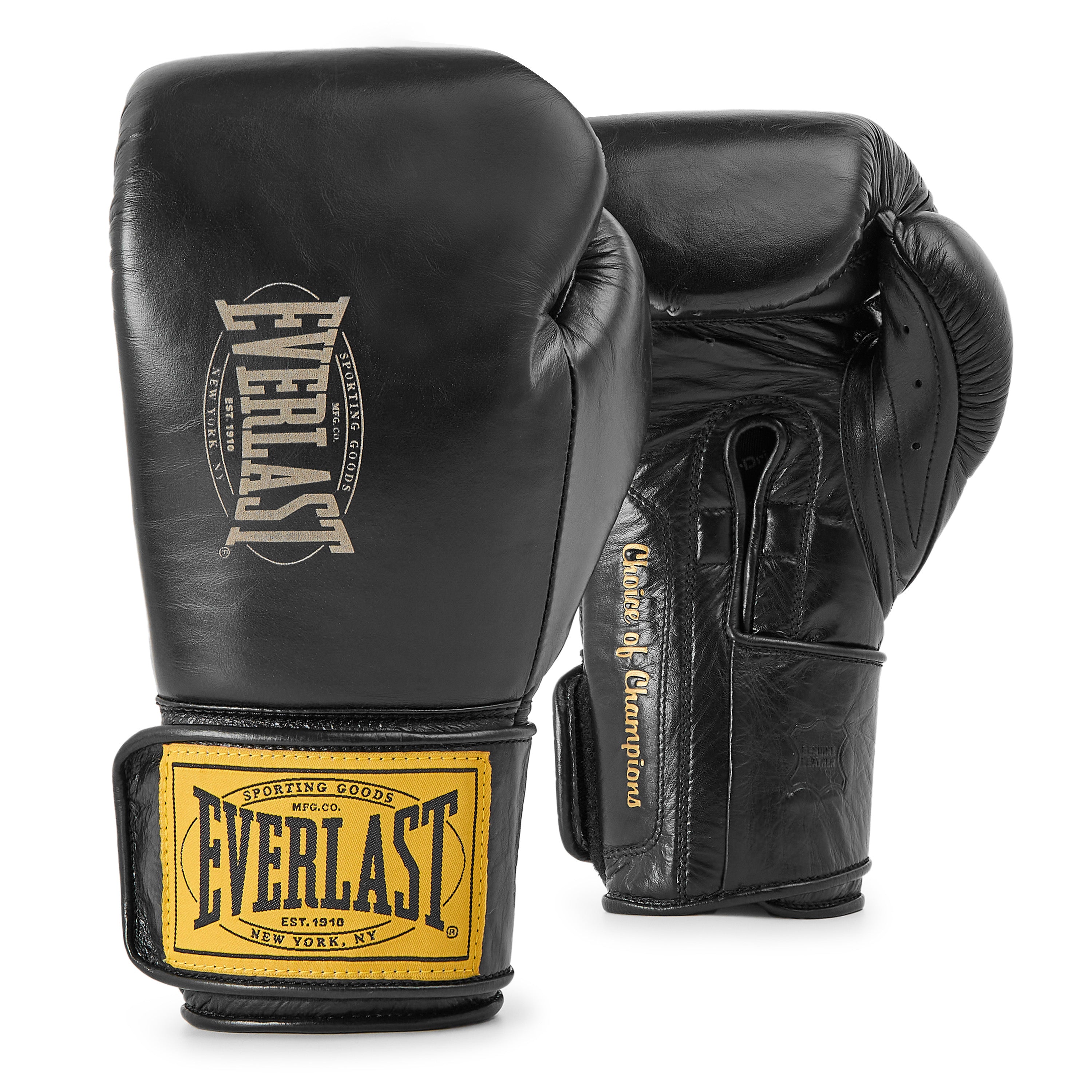 1910 Pro Leather Hook and Loop Training Boxing Gloves – Everlast