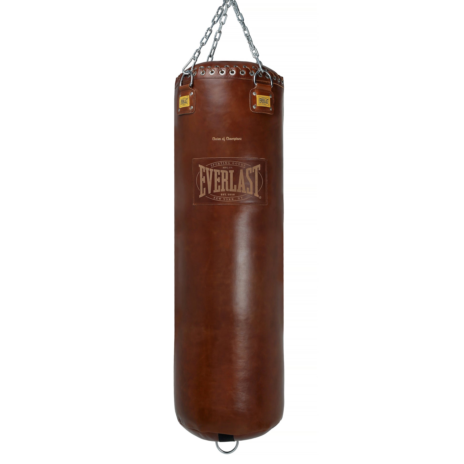 1910 Pro Heavy Punching Bag 150lb Brown