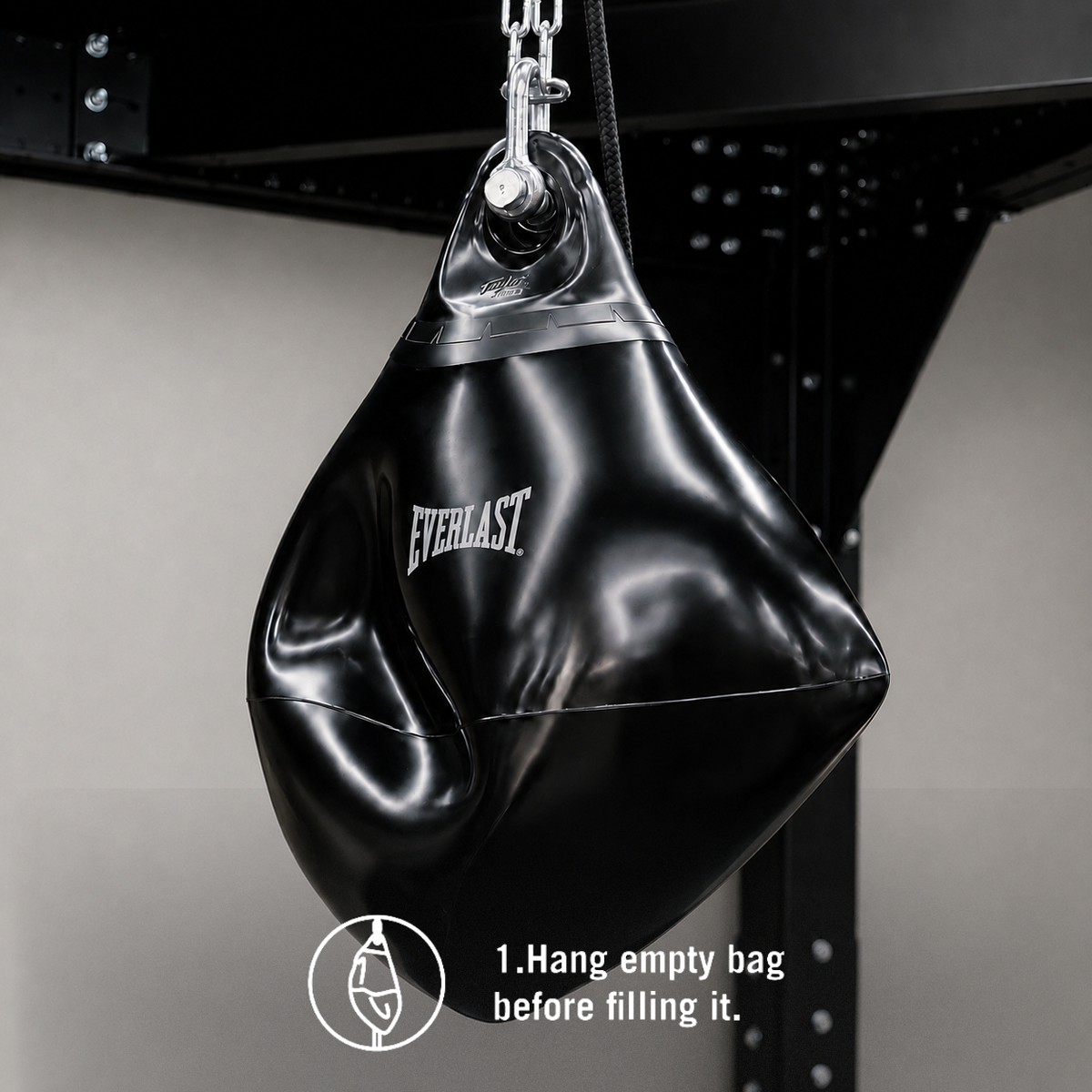 Elite Aqua Punching Bag Black/Black