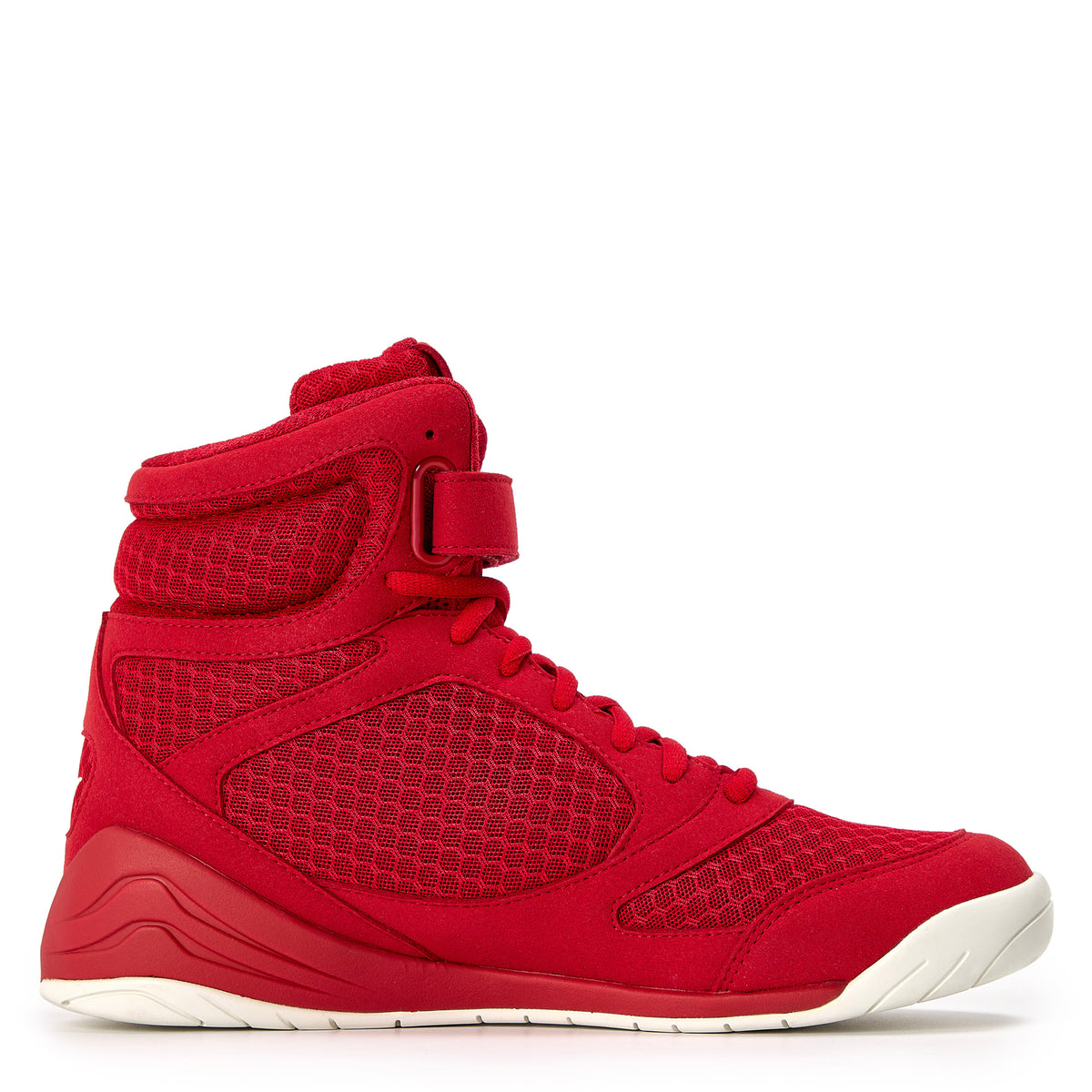 Elite Pro Boxing Shoes Red/White